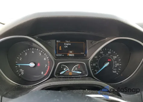 2015 Ford Focus Titanium из США, поврежденный, VIN 1FADP3J24FL281084